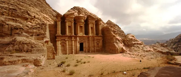 Petra Monastery in Jordan